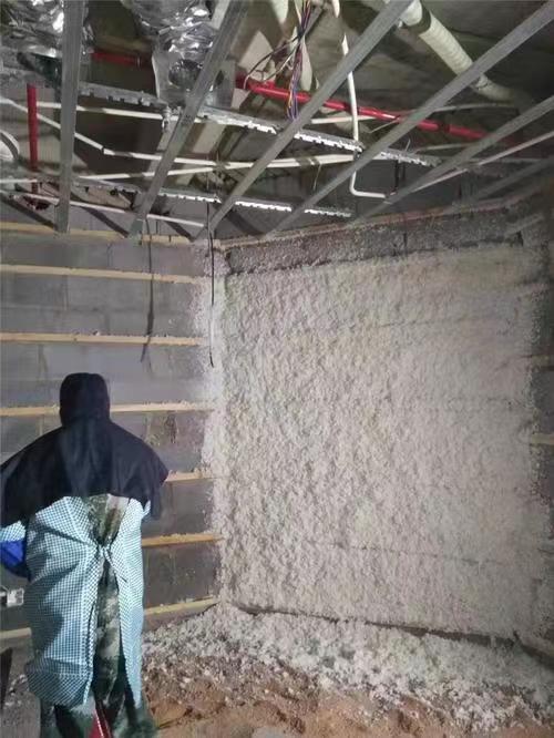 KTV、酒吧無機纖維隔音噴涂 (6)